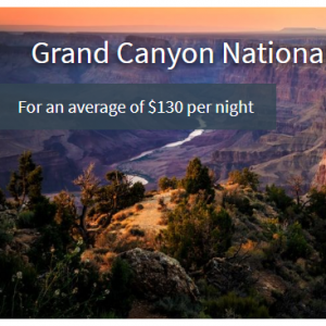 RVShare - 大峡谷国家公园（Grand Canyon National Park）住宿均价$130/晚