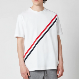 Thom Browne Printed Diagonal Stripe Jersey 男士T恤