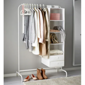 MULIG Clothes rack, white, 39x59 7/8 " @ IKEA