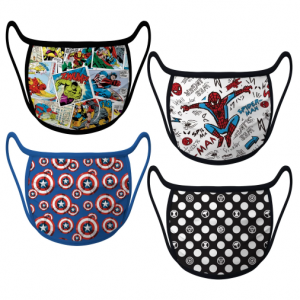 迪士尼布口罩,4个 – 漫威图案