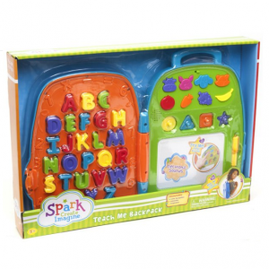 Spark Create Imagine 书包款儿童益智早教玩具，识字母、动物、水果、形状 @ Walmart 