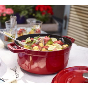 STAUB LA COCOTTE 3.8升铸铁圆形荷兰锅