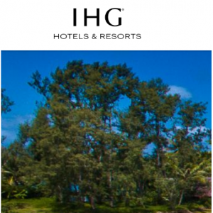 Earn up to 5,000 bonus points per stay @IHG Hotels & Resorts