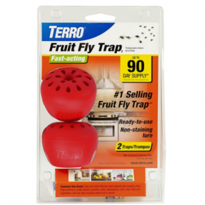 TERRO T2502 Ready-to-Use Indoor Fruit Fly Trap with Built in Window - 2 Traps @ Amazon