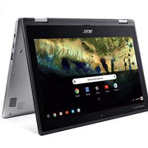 Amazon - Acer Chromebook Spin 11 HD 可翻转笔记本 (N3350 4GB 32GB) ，8.8折
