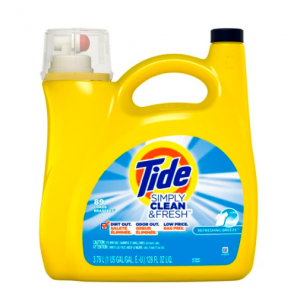 Tide® Simply Clean & Fresh Liquid Laundry Detergent, Refreshing Breeze, 128 Fl Oz @ Office Depot 