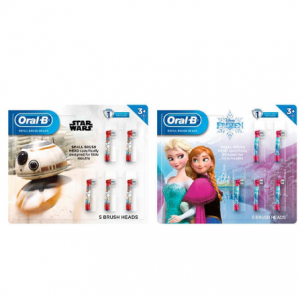 Oral-B Kids Disney's Frozen 2 or Star Wars Replacement ToothBrush Heads, 5-Count @ Costco 