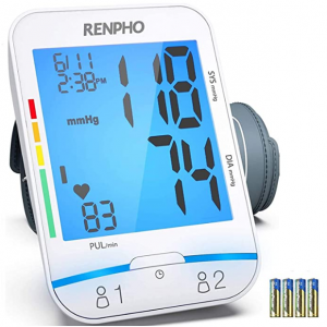 RENPHO Blood Pressure Monitor @ Amazon