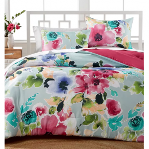 Hallmart Collectibles Amanda 3件套双面棉被套装