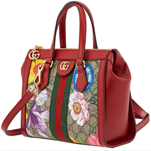 Extra $600 Off Gucci Ladies Small Ophidia GG Flora Tote Bag @ JomaShop