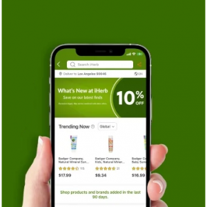 20% Off In-App Purchase @ iHerb