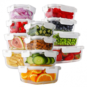 Bayco 玻璃食物存储盒 24件套 @ Amazon
