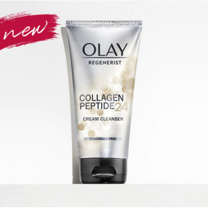 $6.12 (Was $9.49) For Regenerist Collagen Peptide 24 Cream Cleanser @ OLAY