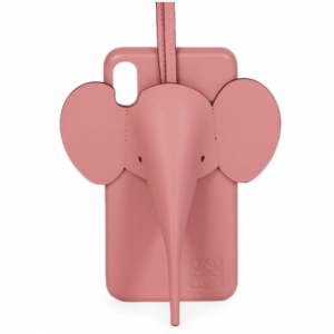 Saks Fifth Avenue官網精選Loewe Elephant Leather iPhone X/XS 手機套