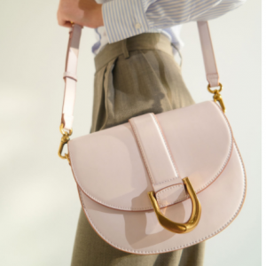 Charles & Keith Gabine Saddle Bag