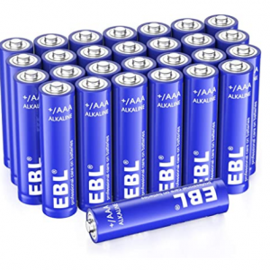 EBL AAA Alkaline Batteries - Triple A 1.5V Single Use Battery (28 Count) @ Amazon