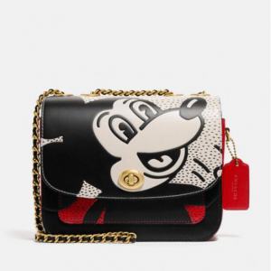 40% Off Coach x Mickey Keith Haring Leather Shoulder Bag @ Nordstrom