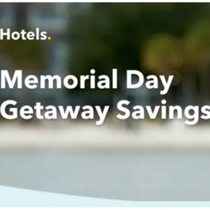 Memorial Day sale - up to 20% off your booking @Trip.com