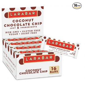 Larabar Gluten Free Bar, Coconut Chocolate Chip, 16 ct, 25.6 oz