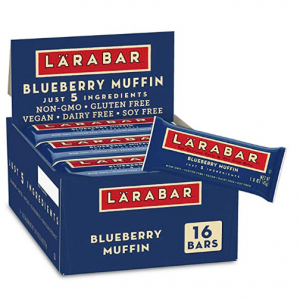 Larabar Gluten Free Bar, Blueberry Muffin, 1.6 Ounce (Pack of 16)