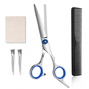 PLYRFOCE Hair Cutting Scissors Hair Shears @ Amazon
