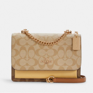 53% Off Coach Klare Crossbody In Blocked Signature Canvas @ Coach Outlet