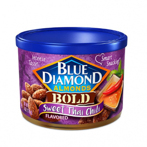 Blue Diamond Almonds Sweet Thai Chili Flavored Snack Nuts, 6 Oz Resealable Can @ Amazon