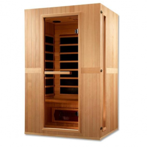 Infracolor 2-Person Upgraded Far Infrared Sauna with 6 Dual Tech Heaters by Maxxus