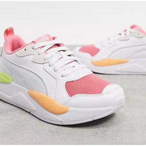 50% Off Puma X-Ray Sneakers In White And Pink @ ASOS US