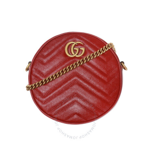 31% Off Gucci GG Marmont Mini Leather Round Shoulder Bag @ JomaShop
