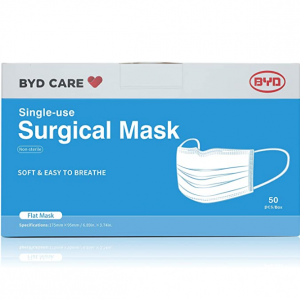 BYD 一次性3层口罩 50个