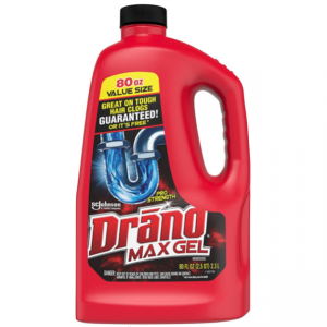 Drano下水道清洁凝胶 通渠剂 80oz @ Amazon