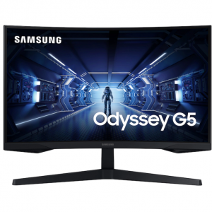 Samsung - Samsung Odyssey G5 C32G57T 32" 2K 144Hz 1ms 曲麵顯示器 