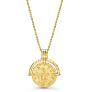 Missoma lucy williams roman arc coin 项链