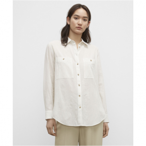 Club Monaco Striped Marnee 白衬衣