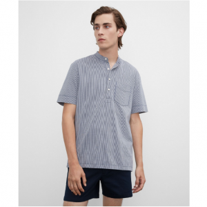 Club Monaco Short Sleeve Stripe 男士衬衣