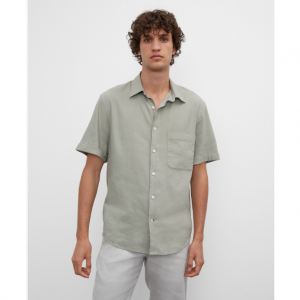 Club Monaco Linen Blend Roll 男士衬衣