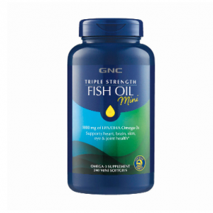GNC Triple 强效迷你鱼油胶囊 240粒