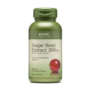 GNC Herbal Plus® 葡萄籽胶囊 300MG 100粒