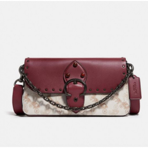 40% Off Beat Crossbody Clutch With Horse And Carriage Print @ Coach