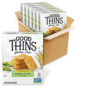 Good Thins 墨西哥胡椒青檸味玉米脆片 3.5oz x 6盒 @ Amazon