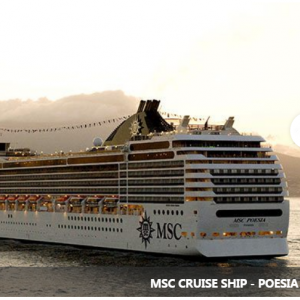 CruiseDirect -MSC邮轮特价，多航线可选，4天3晚低至$139 