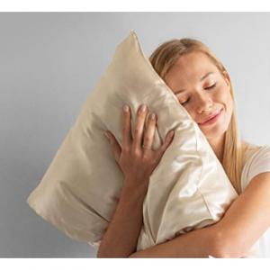 Dreamzie 100% 桑蠶絲枕套，標準尺寸 @ Amazon