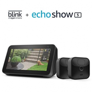 Amazon - 直降$150，Blink户外摄像头2只装 + Echo Show 5 Alexa 语音助手 智能显示器（第二代）