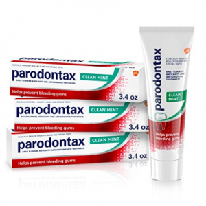 Parodontax 薄荷口味牙龈健康牙膏 3.4oz x 3支 @ Amazon