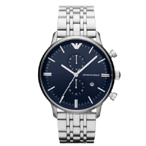 Emporio Armani 阿玛尼男士石英表蓝色表盘 AR1648