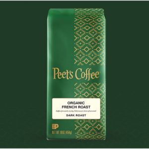 有机法式口味咖啡豆 1磅