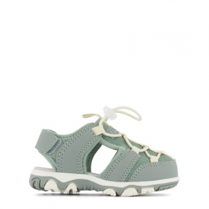 Kuling 绿色包脚凉鞋