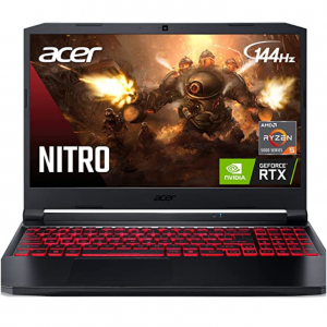Amazon - Acer Nitro 5 暗影騎士·龍 144Hz遊戲本 (R5 5600H, 3060, 16GB, 512GB) 