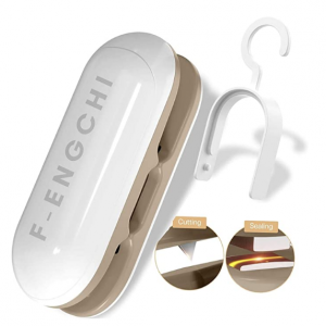 FengChi Mini Bag Sealer- Handheld Heat Vacuum Sealers, Portable 2 in 1 Heat Seal and Cutter@Amazon